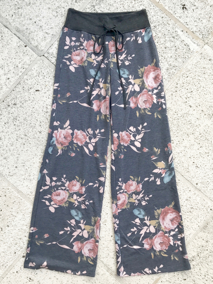 Peony Print Lounge Pants