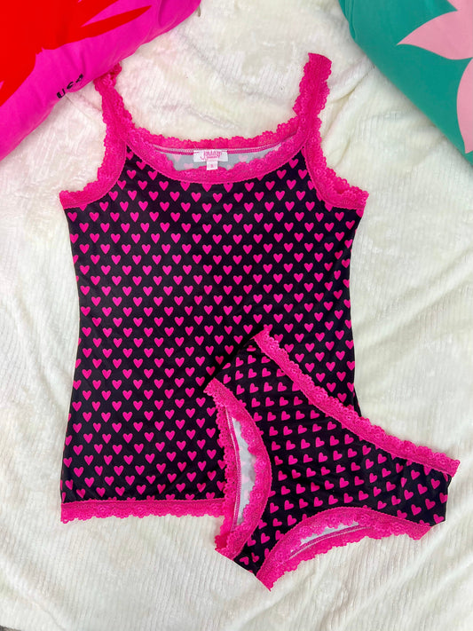 Cheeky Heart Pajama Set