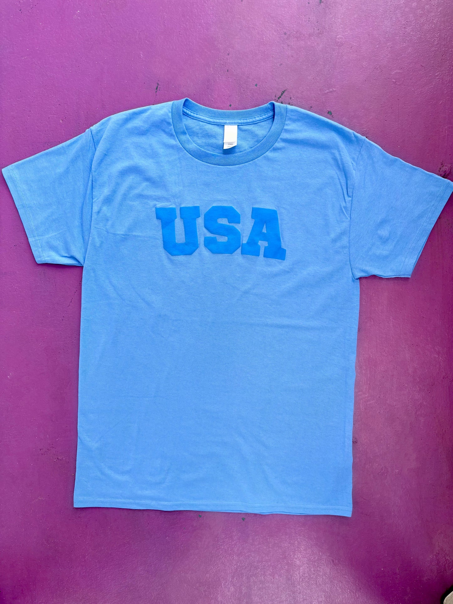 USA Baby Blue Tee - Project Save The Tees