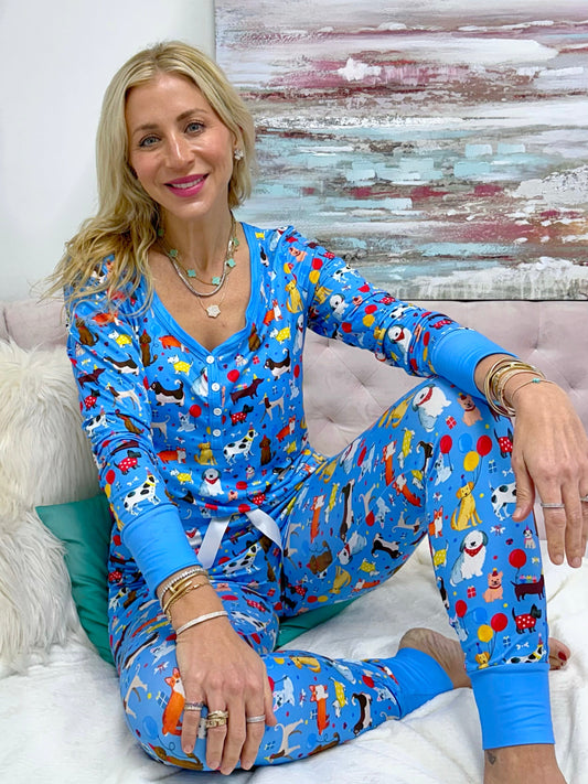 Puppy Party Jogger Pajama Set