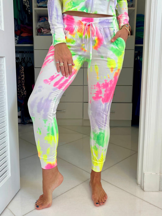 Sugar Burst Tie-Dye Joggers