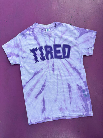 Tired Lilac Spider Tie-Dye Tee