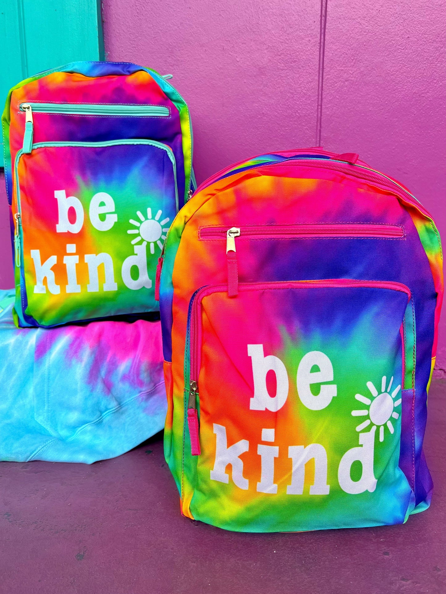 Be Kind Tie-Dye Lifestyle Backpack
